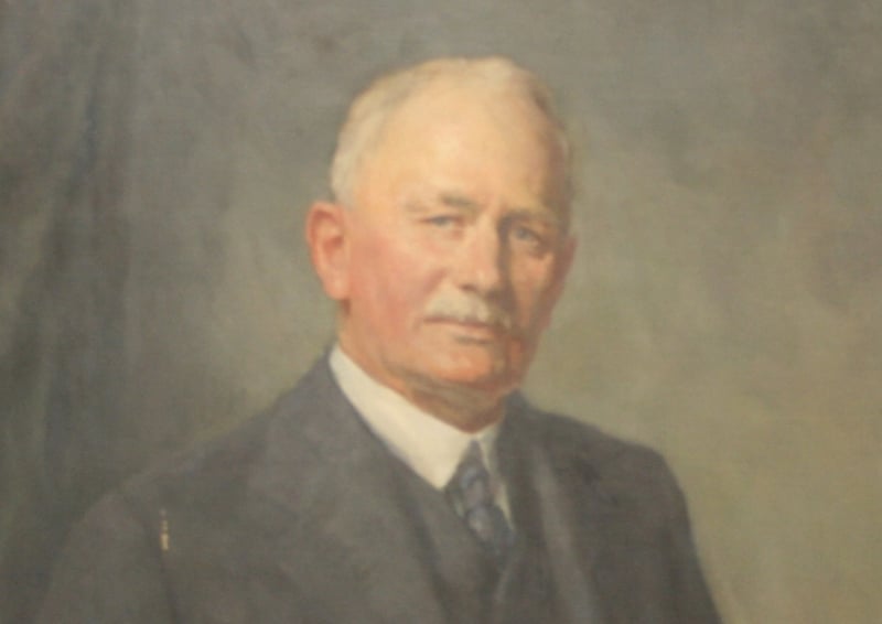 Sir David Anderson, the ICE's 79th President from 1943-1944. Image credit: ICE