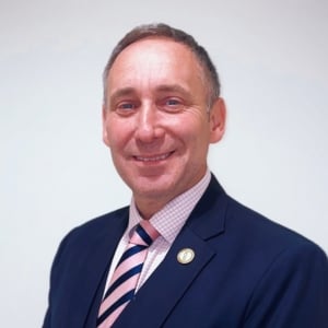 A headshot photo of Dr Paul Mckeown.