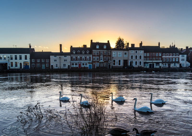 Bewdley Flood Risk Scheme - solving a historic problem