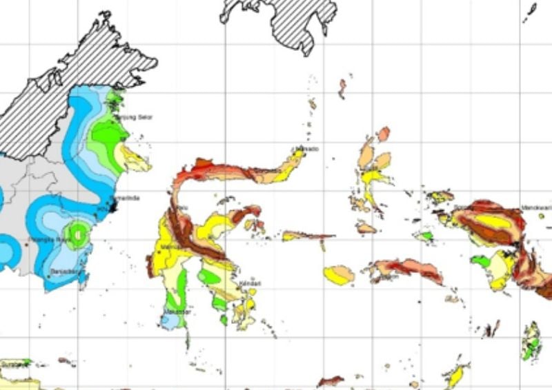Recent development of seismic source and hazard maps of Indonesia for earthquake resistant design