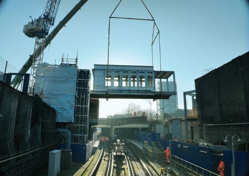 Surrey Quays Overground Station Upgrade