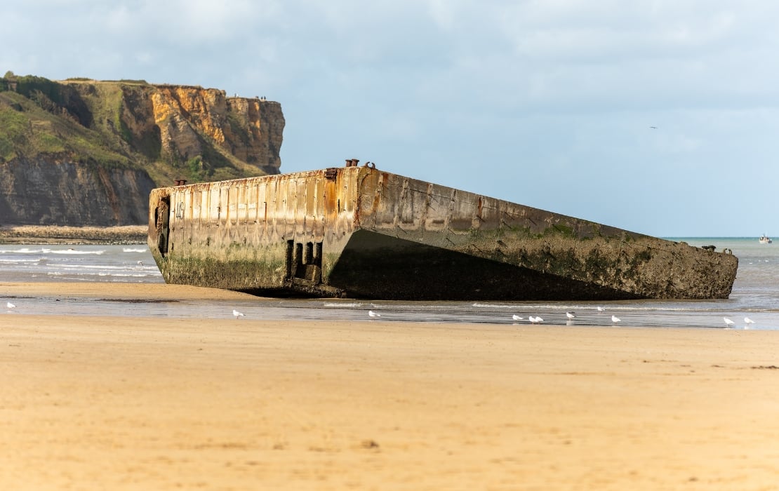 remnants of mulberry harbour b