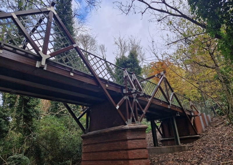 The Cox's Walk Footbridge. Image credit: Waterman Infrastructure &amp; Environment Ltd