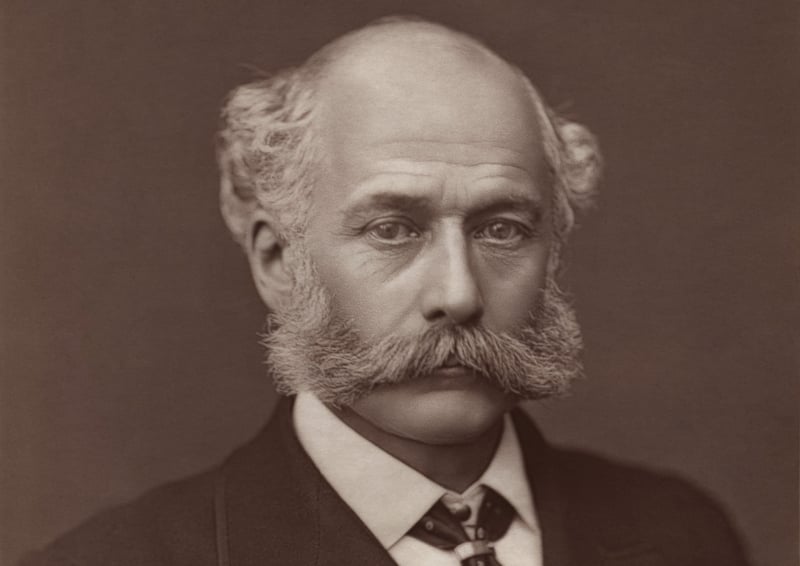 Sir Joseph Bazalgette. Image credit: Lock &amp; Whitfield, restored by Adam Cuerden (public domain)