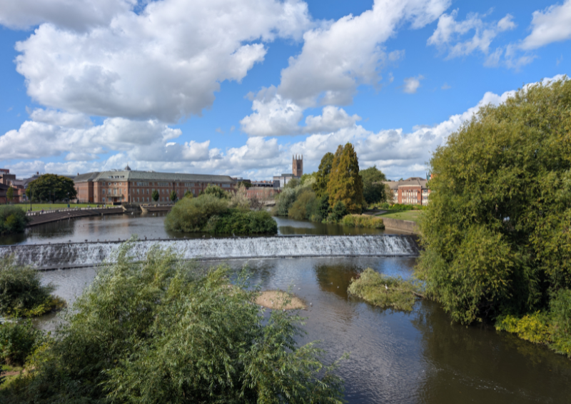 ICE Early Careers Network East Midlands: Derby Riverside Flood Alleviation Scheme Site Visit