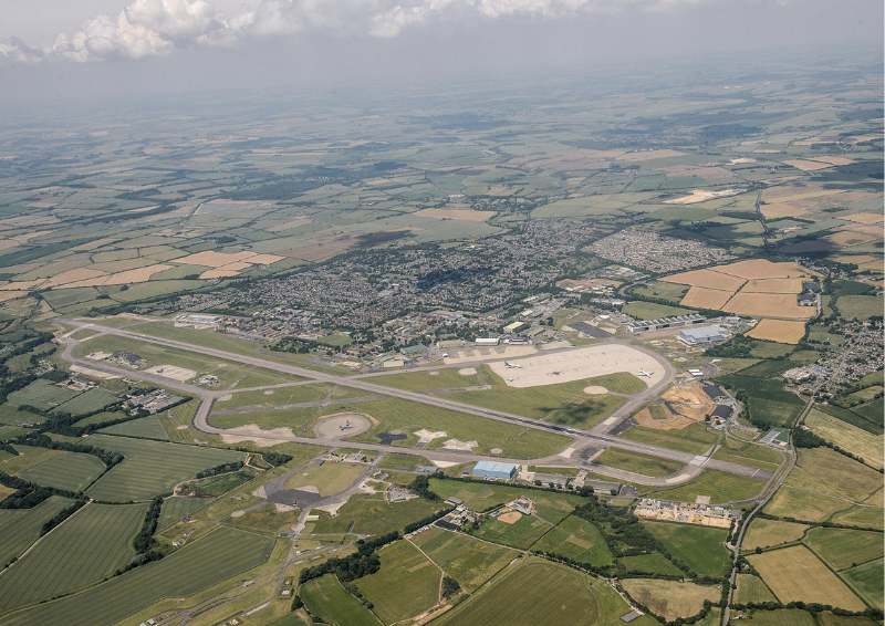Site visit: RAF Brize Norton Airfield Improvement Works