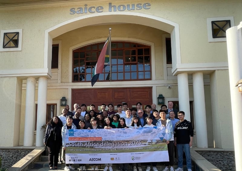 The delegation visited the SAICE headquarters in Johannesburg. Image credit: ICE HKA G&amp;S