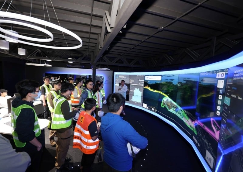 HKA G&S: site visit to Tung Chung New Town Extension (East) - Common Utility Tunnel