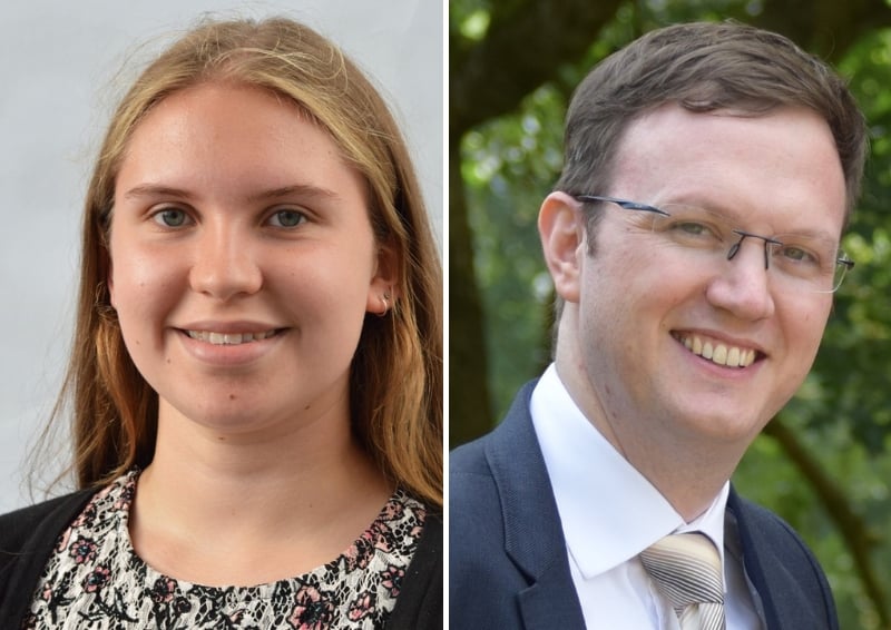 Amy Pymont and Paul Pankhurst took home individual awards. Image credit: Amy Pymont and Paul Pankhurst