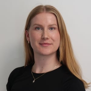 A headshot of Lucy Pullin