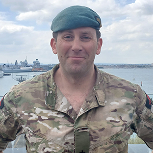 Major Paul Aspey RE