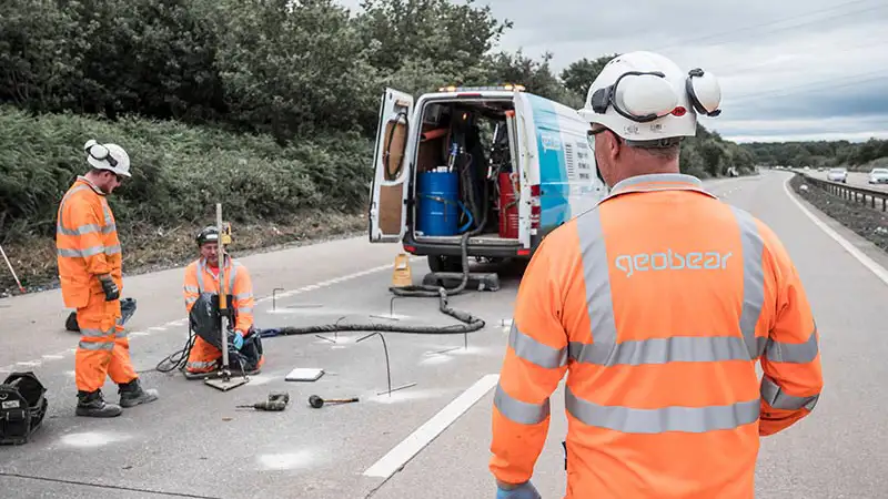 Cement Injection Road Geopolymer Injection Extends Concrete Road Lifecycle | Institution of ...