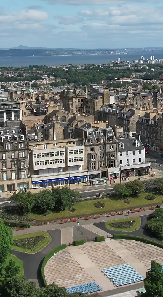 Edinburgh coastline