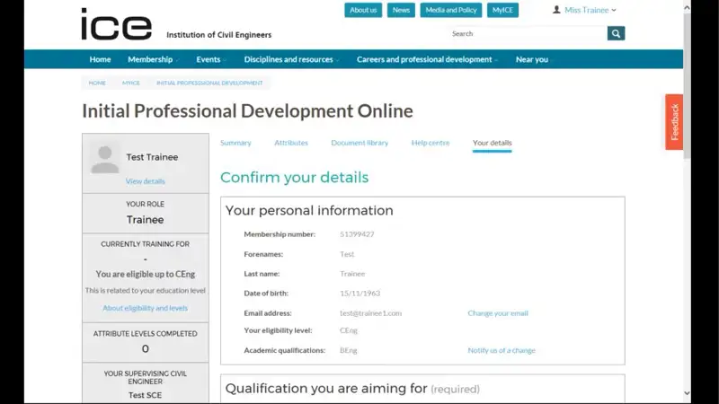 Ice Development ICE Training Schemes Overview | Institution of Civil Engineers (ICE)