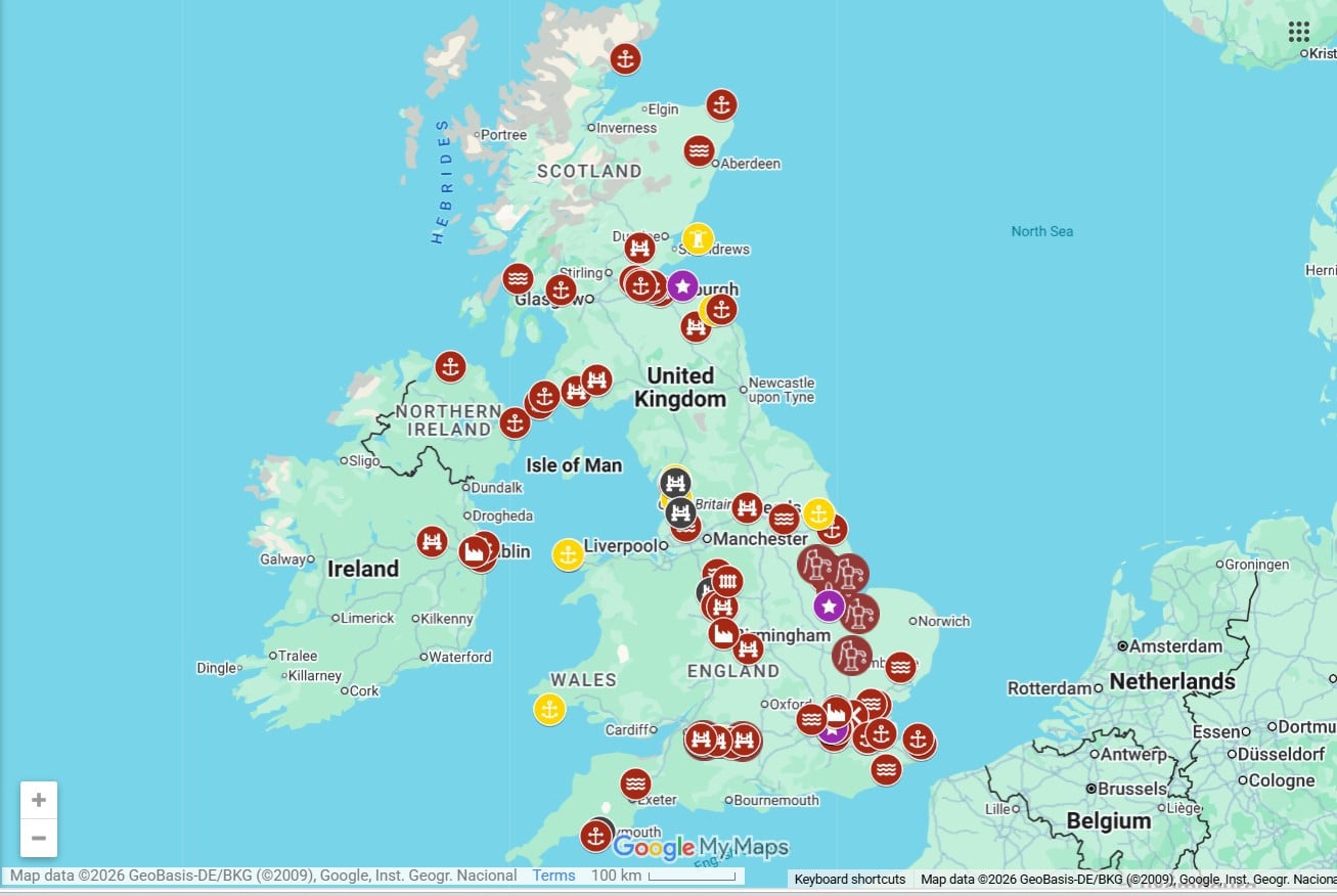 John Rennie PHEW map