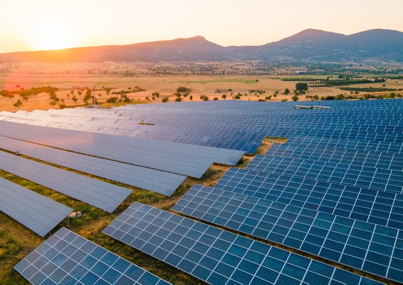 Solar farms need to be planned with resilience and flexibility in mind. Image credit: Shutterstock