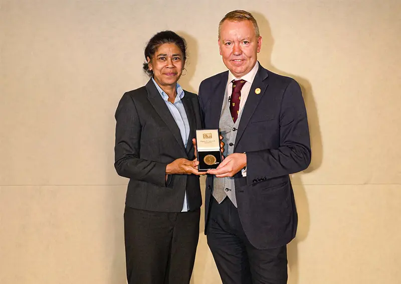Garth Watson Medal winner Debra Francis
