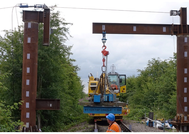 Design and performance of overhead line equipment mast foundations