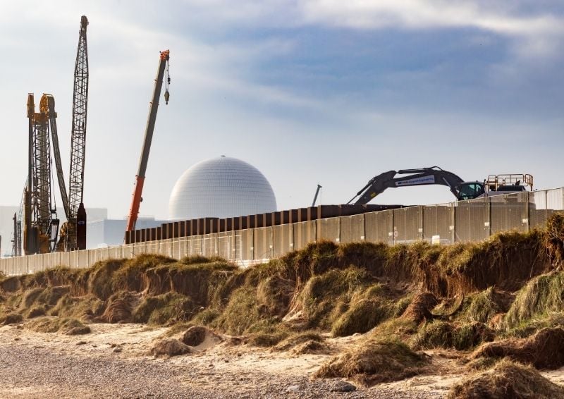 Sizewell C site visit plus a Marine and Tunnelling presentation by the Civil Works Alliance