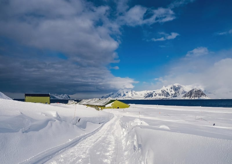 The Rothera Research Station is the UK's largest Antarctic station. Image credit: Shutterstock