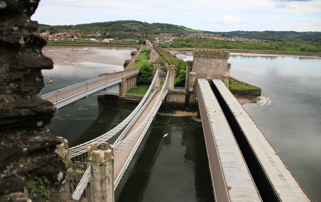 view of conwy cob