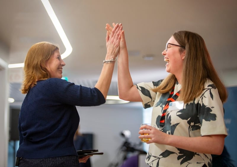 ice connects women in fellowship network award