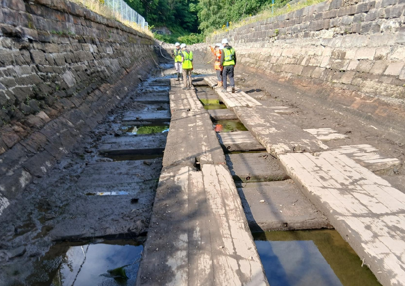 Kelvin Aqueduct site visit