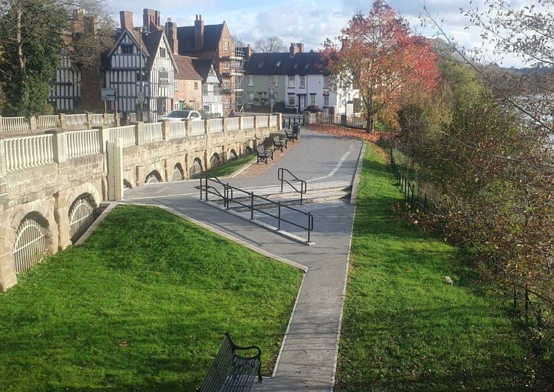 The Bewdley Flood Risk Management Scheme was recognised across five categories. Image credit: S Kerr
