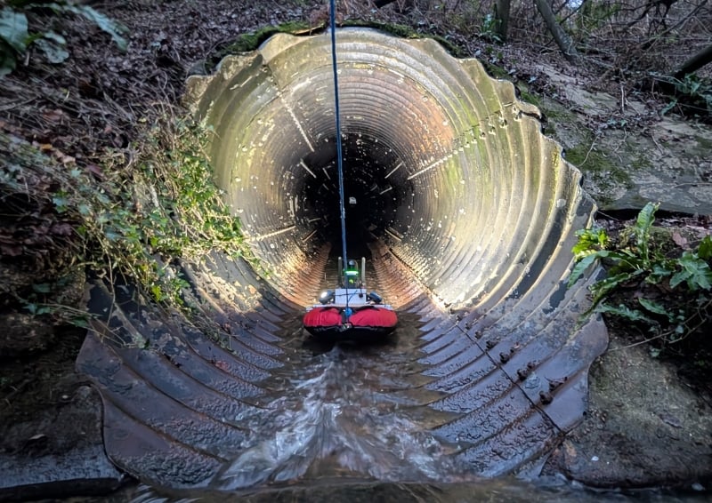 The A31 New Ocknell Culvert Digital Bat Survey took home the prize for innovation. Image credit: Jacobs