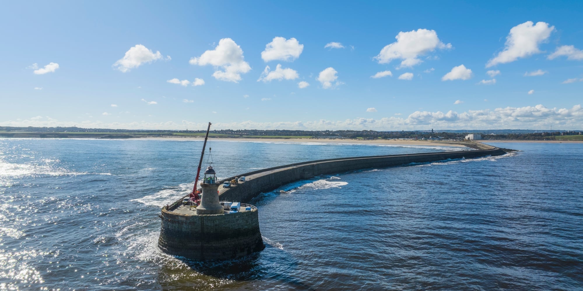 North and South Shields Pier Repairs