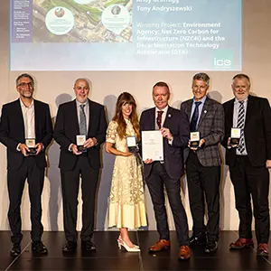 Brunel Medal Medal winners: John Russon, Andy Powell, Natasha Clark, Andy Guffogg, Tony Andryszewski